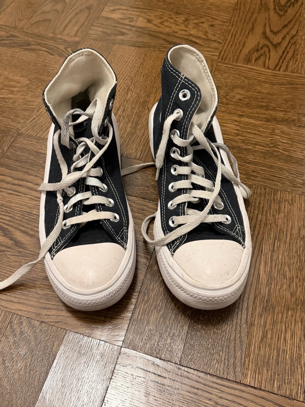 Converse Chuck Taylor All Star Move Platform High Top Sneakers Black Women’s 7.5